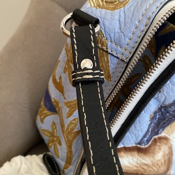 Balenciaga Blanket Square Floral-print Lambskin Bag / Small - Picture 8 of 12